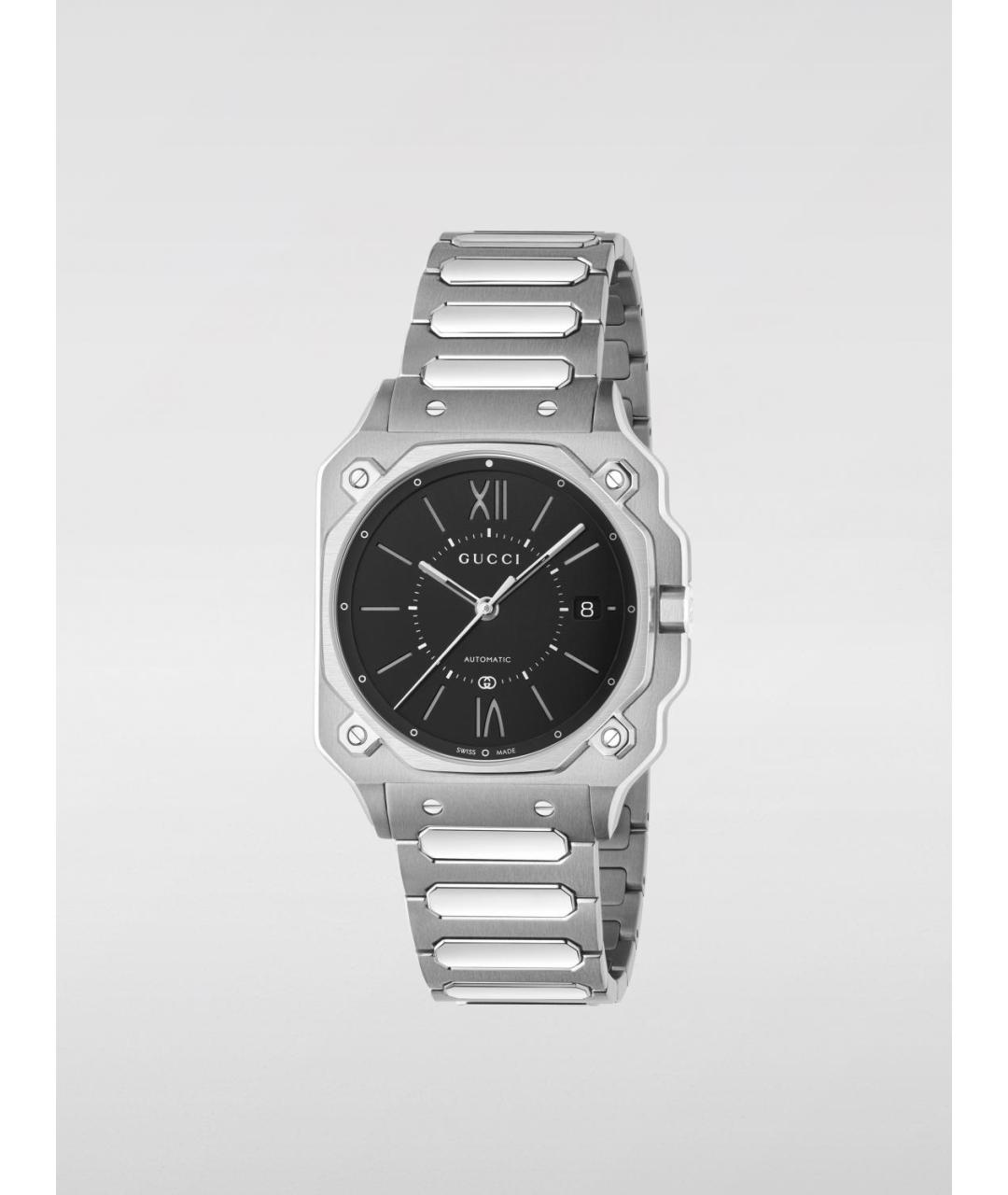 GUCCI Серебряные часы, фото 3