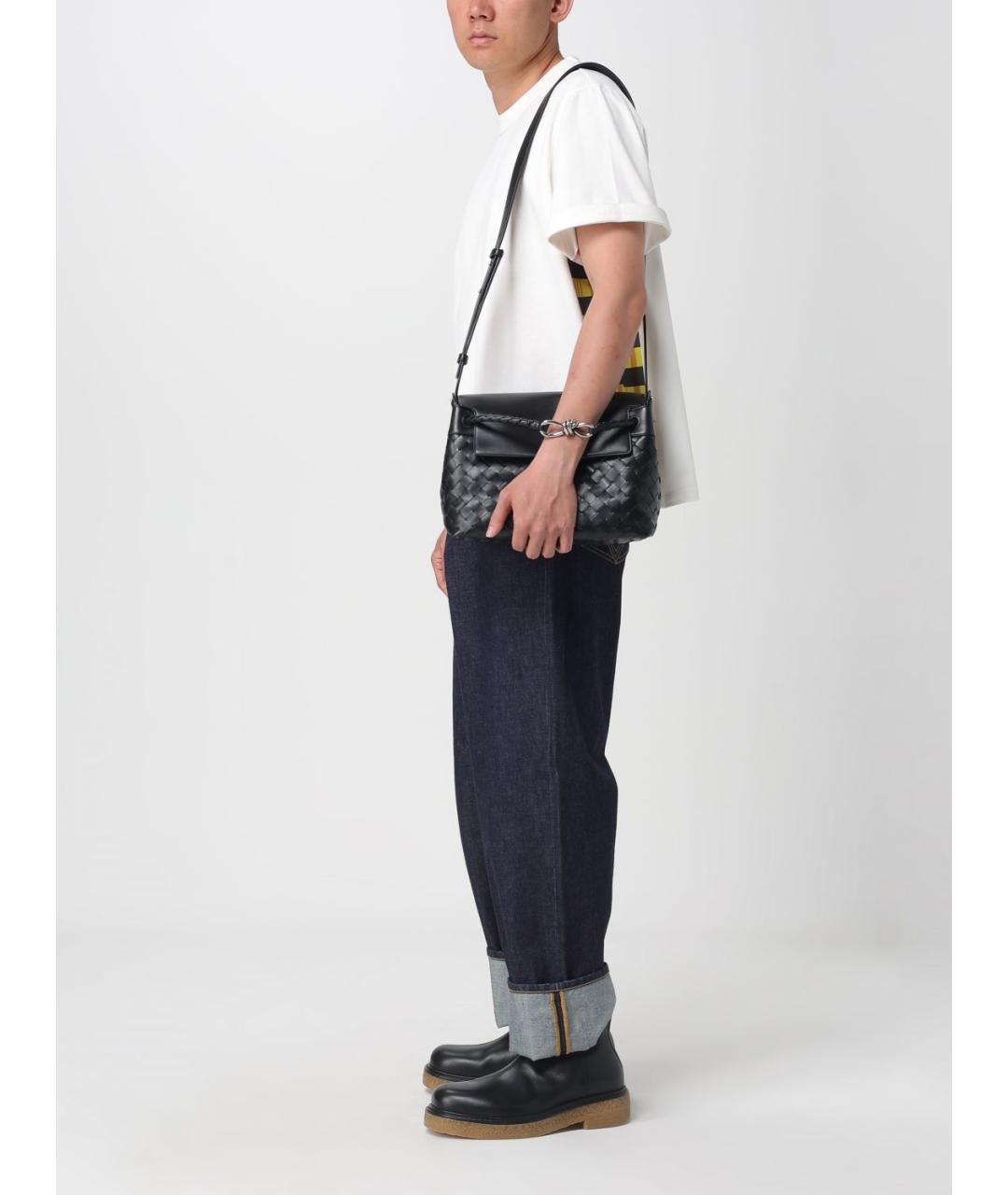 BOTTEGA VENETA Белая хлопковая футболка, фото 2