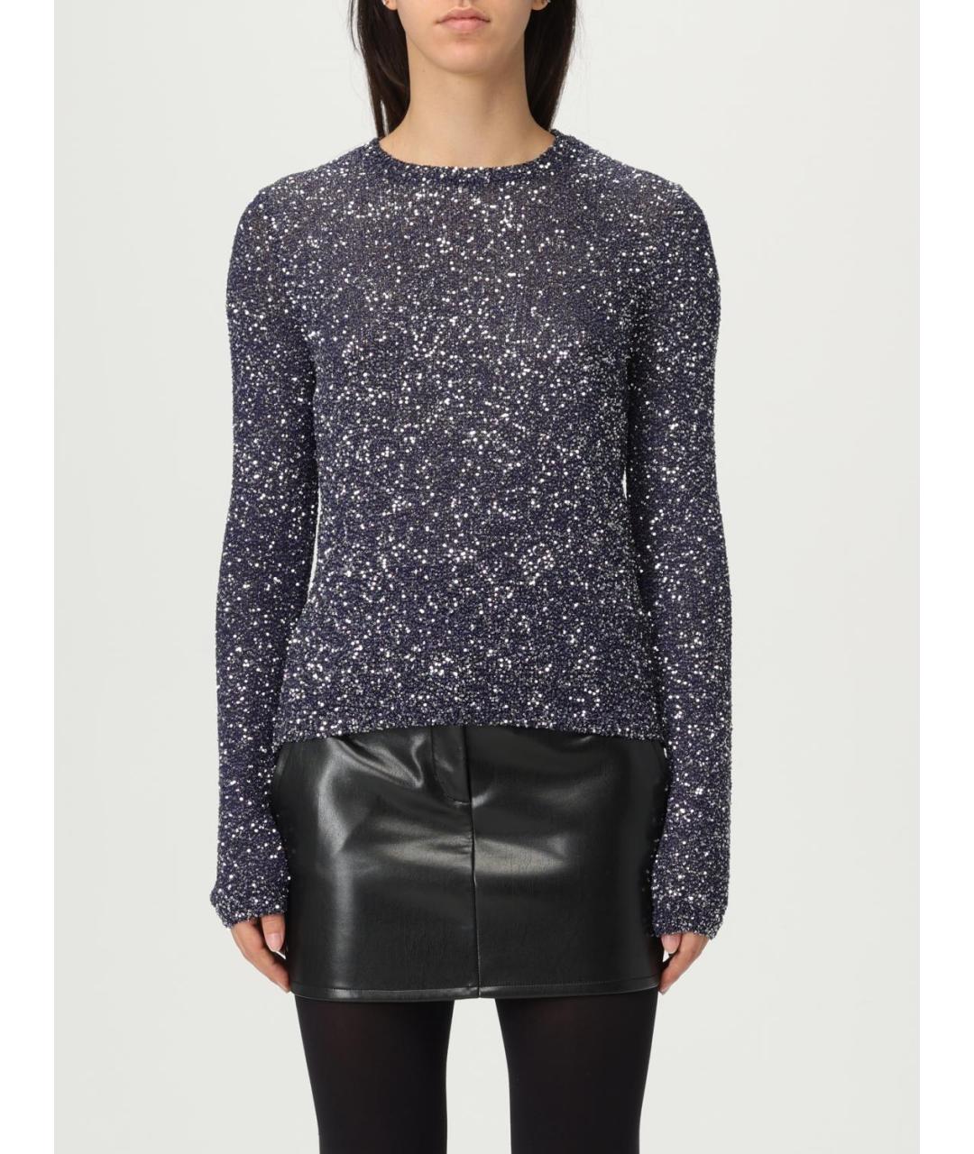 BALENCIAGA Синий полиамидовый джемпер / свитер, фото 6