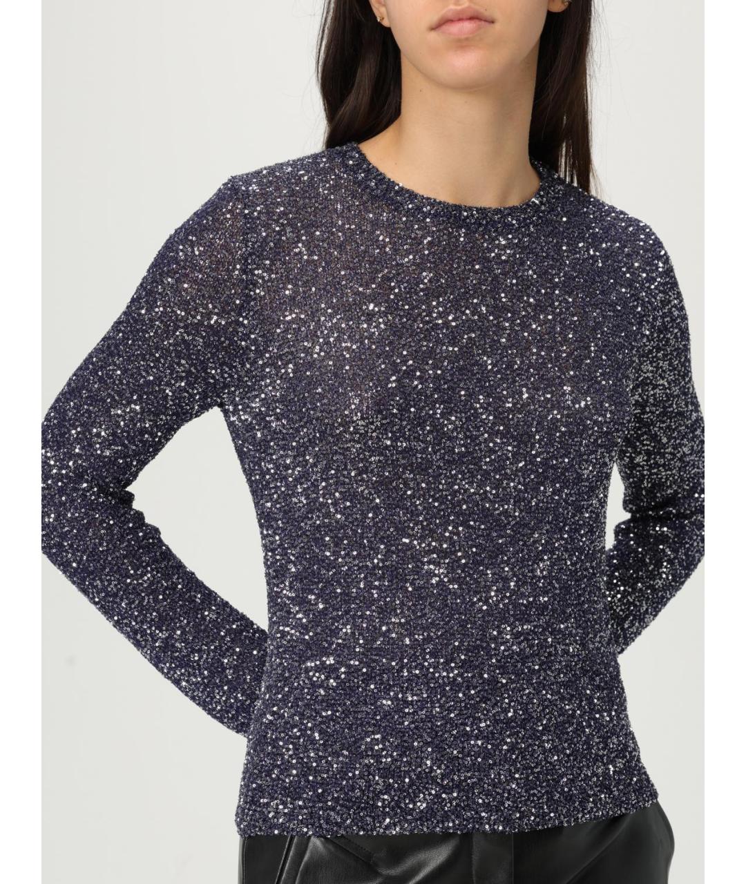 BALENCIAGA Синий полиамидовый джемпер / свитер, фото 5