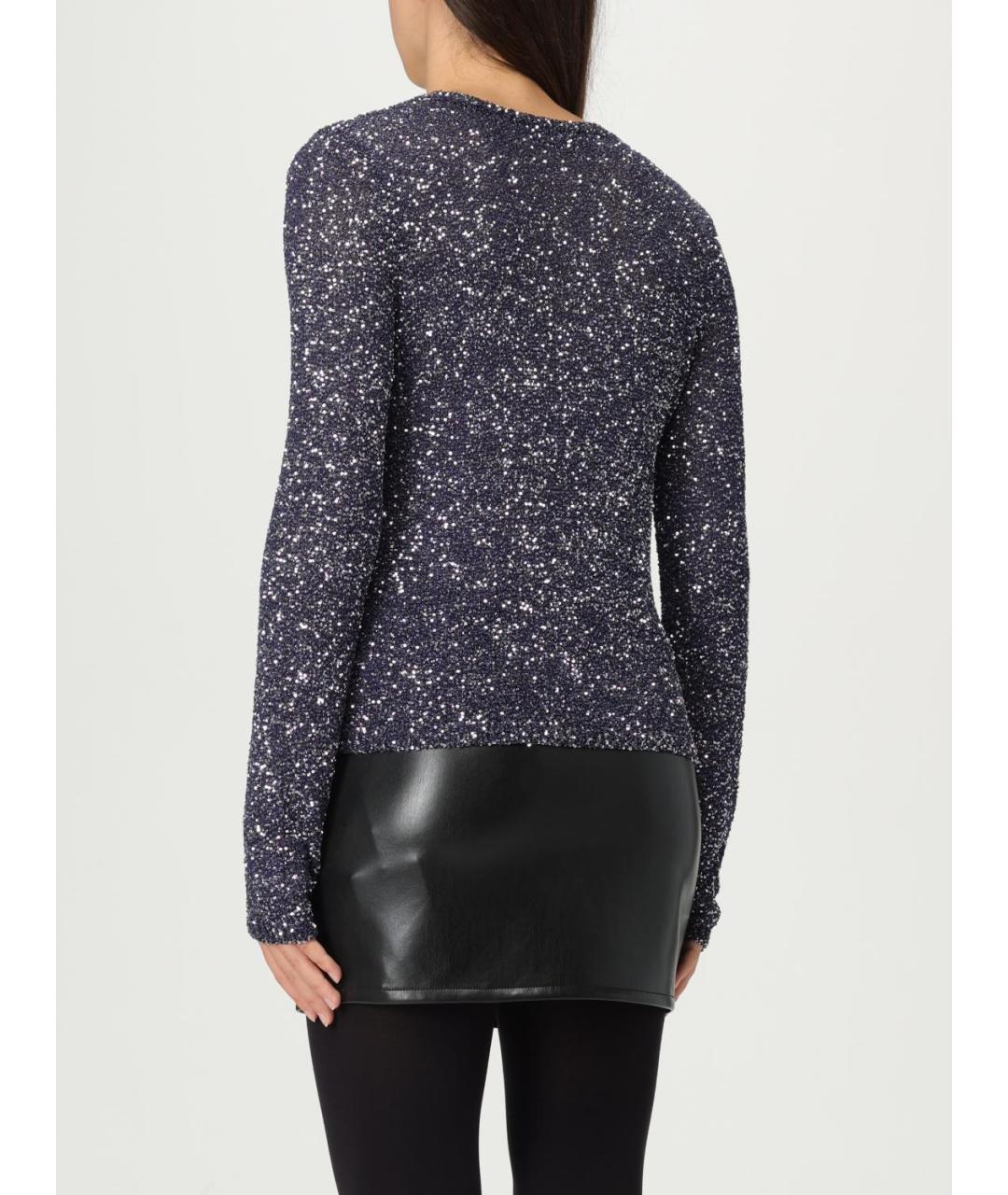 BALENCIAGA Синий полиамидовый джемпер / свитер, фото 3