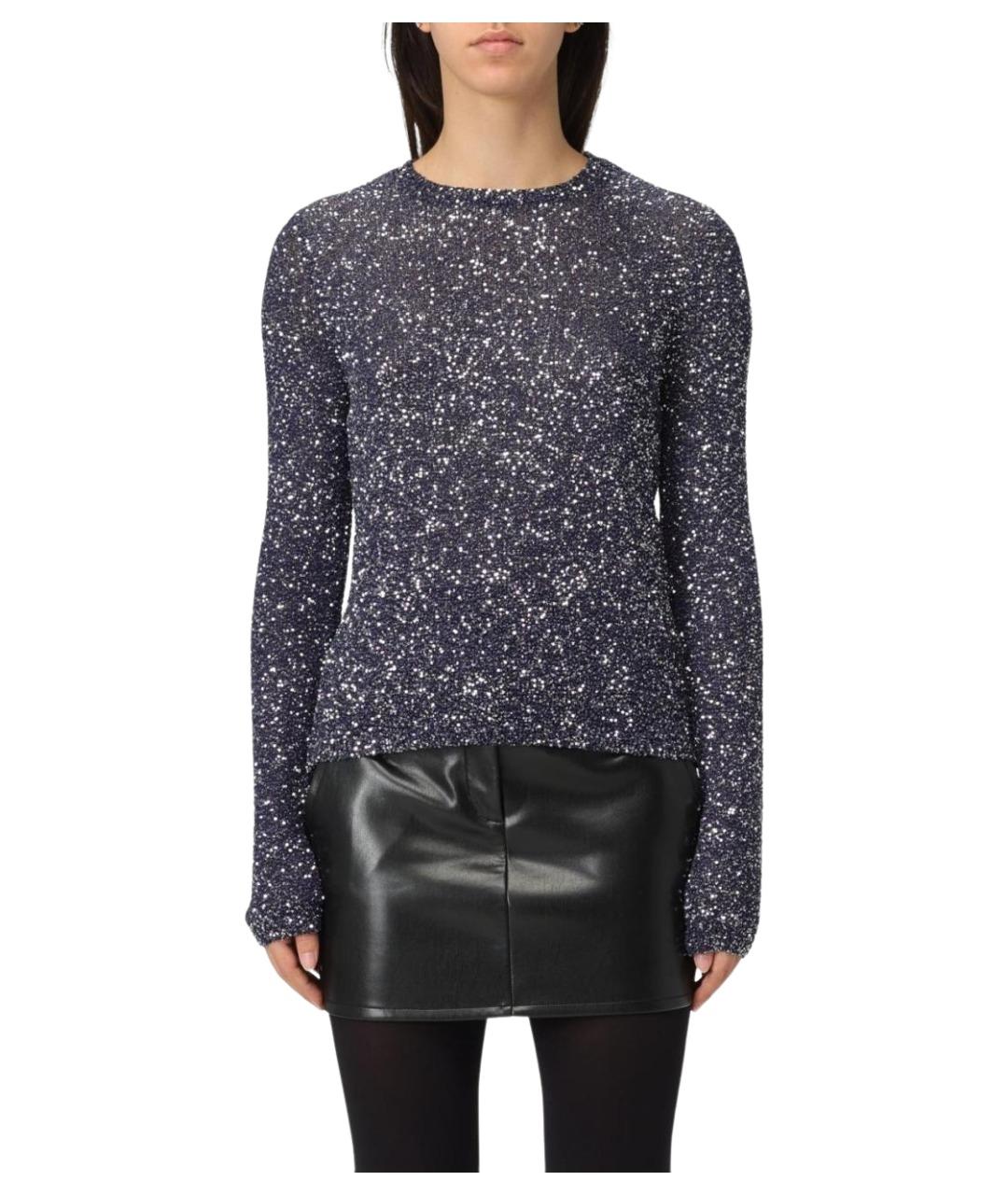 BALENCIAGA Синий полиамидовый джемпер / свитер, фото 1