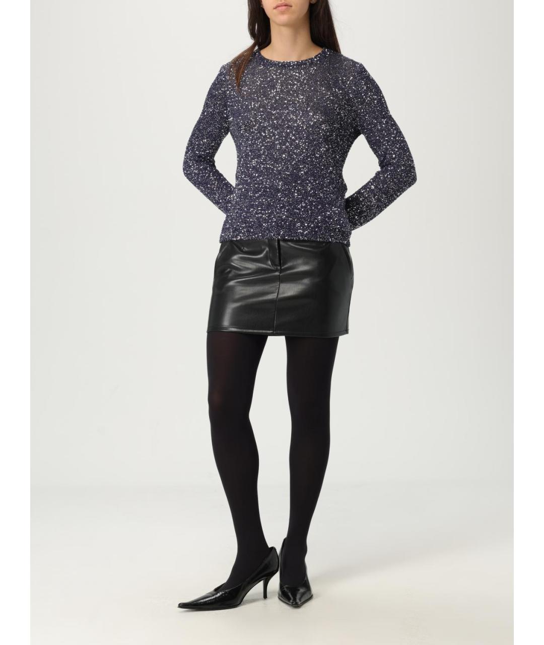 BALENCIAGA Синий полиамидовый джемпер / свитер, фото 2