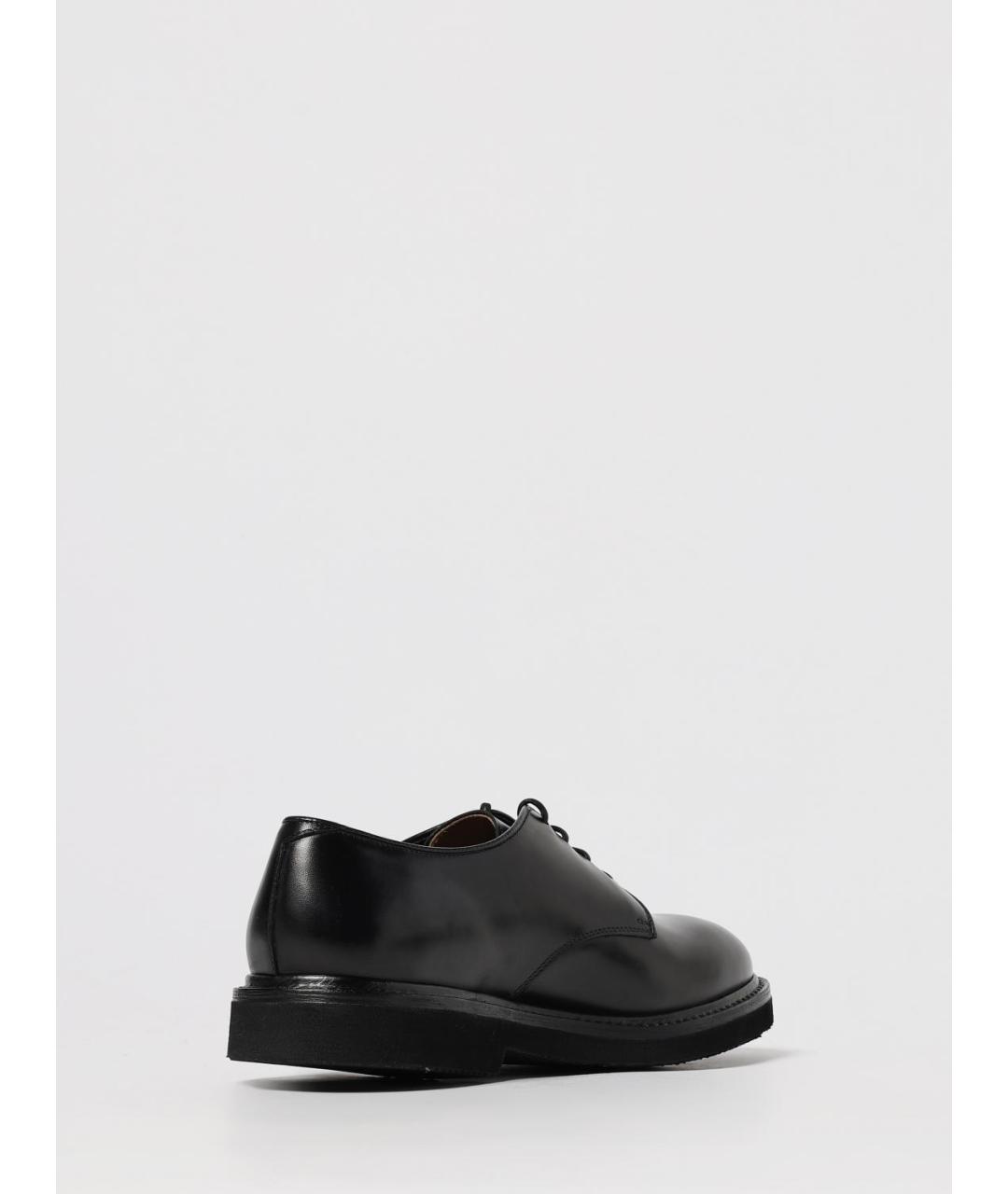 PREMIATA Черные кожаные туфли, фото 3