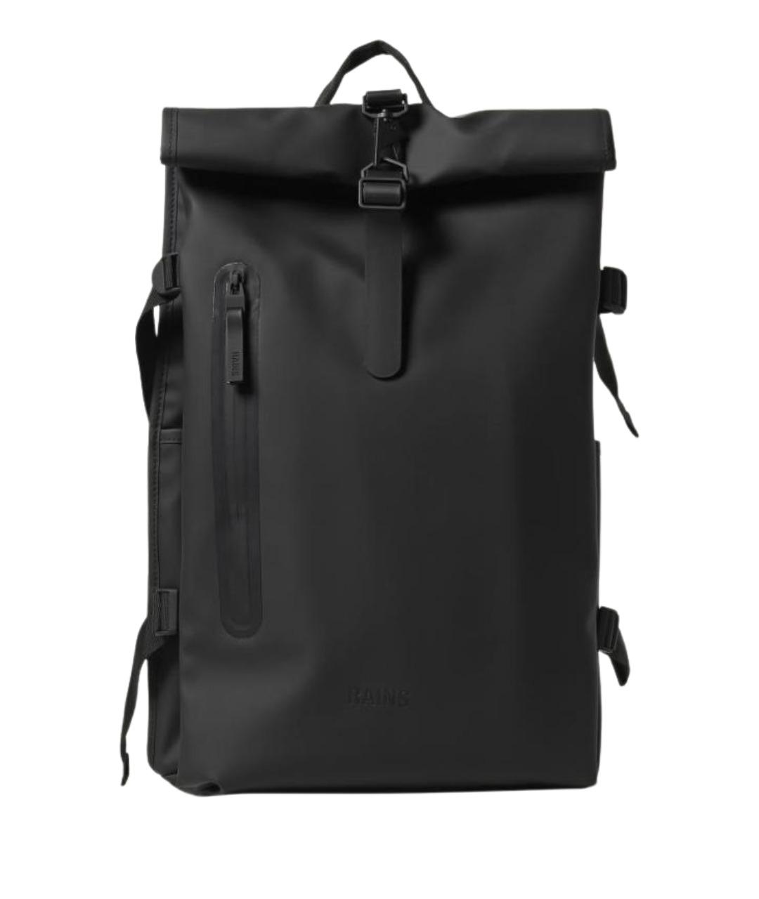 RAINS Черный рюкзак, фото 1