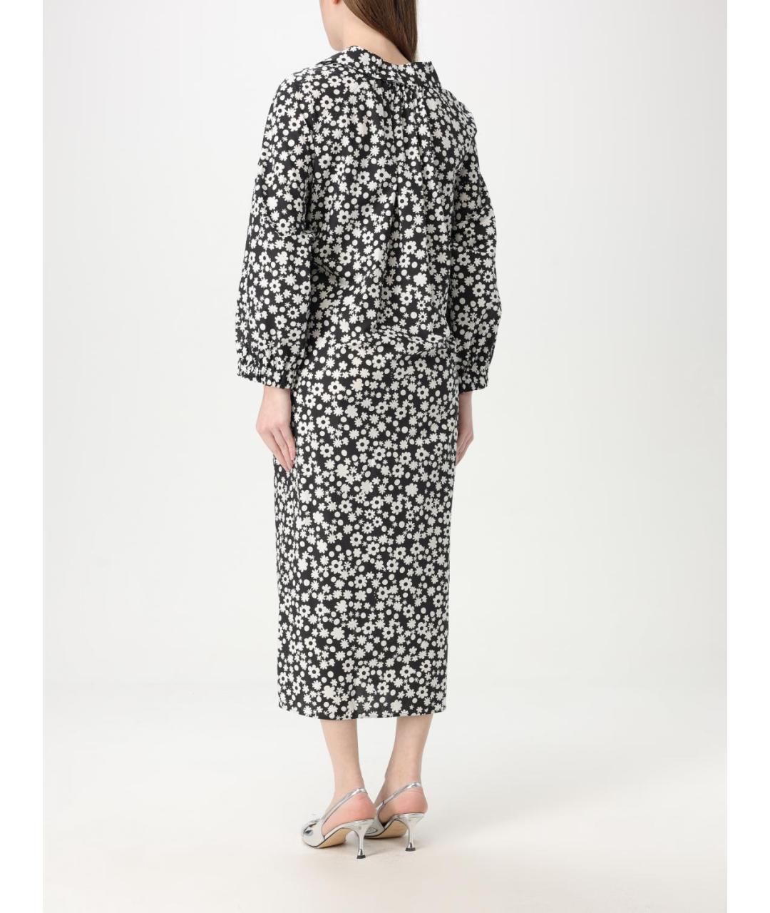 MARNI Мульти хлопковое повседневное платье, фото 3