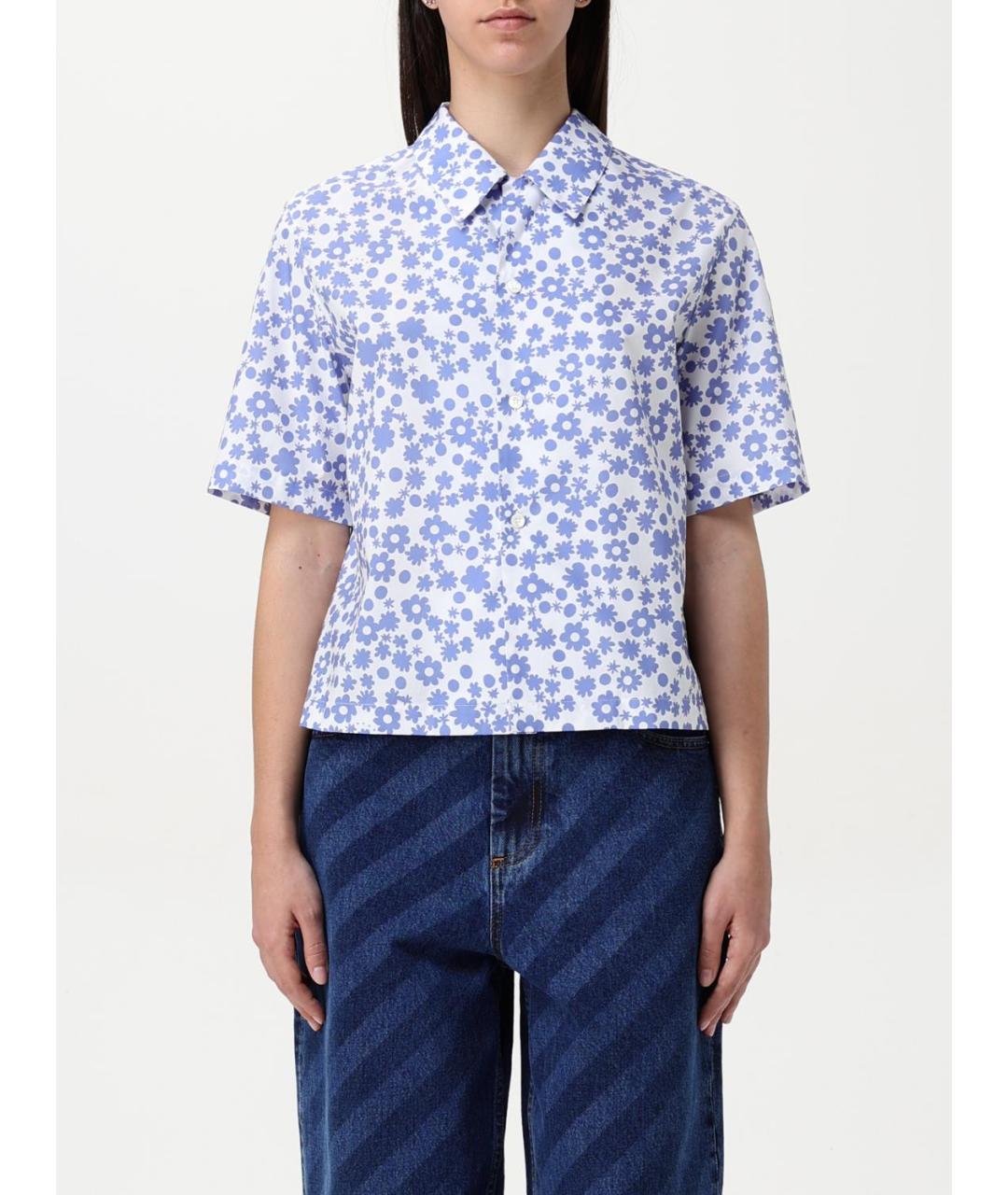 MARNI Мульти хлопковая рубашка, фото 6