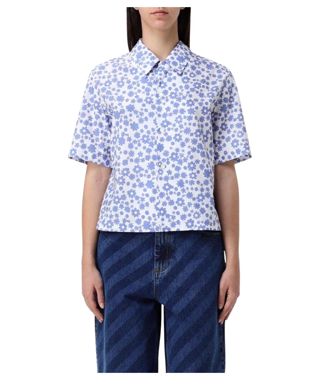 MARNI Мульти хлопковая рубашка, фото 1