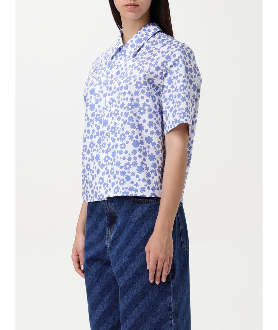 MARNI Мульти хлопковая рубашка, фото 4