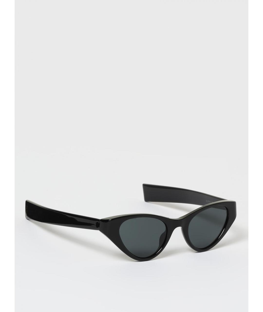 SAINT LAURENT Черные пластиковые солнцезащитные очки, фото 6