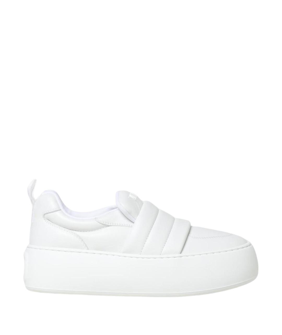 ROGER VIVIER Белые кожаные кроссовки, фото 1