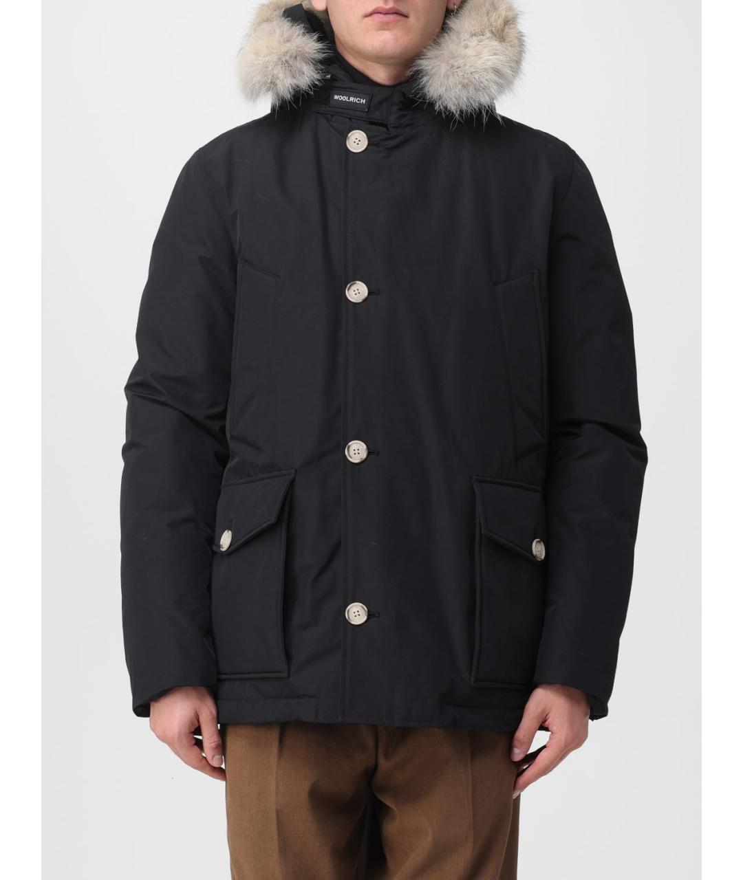 WOOLRICH Черная парка, фото 5