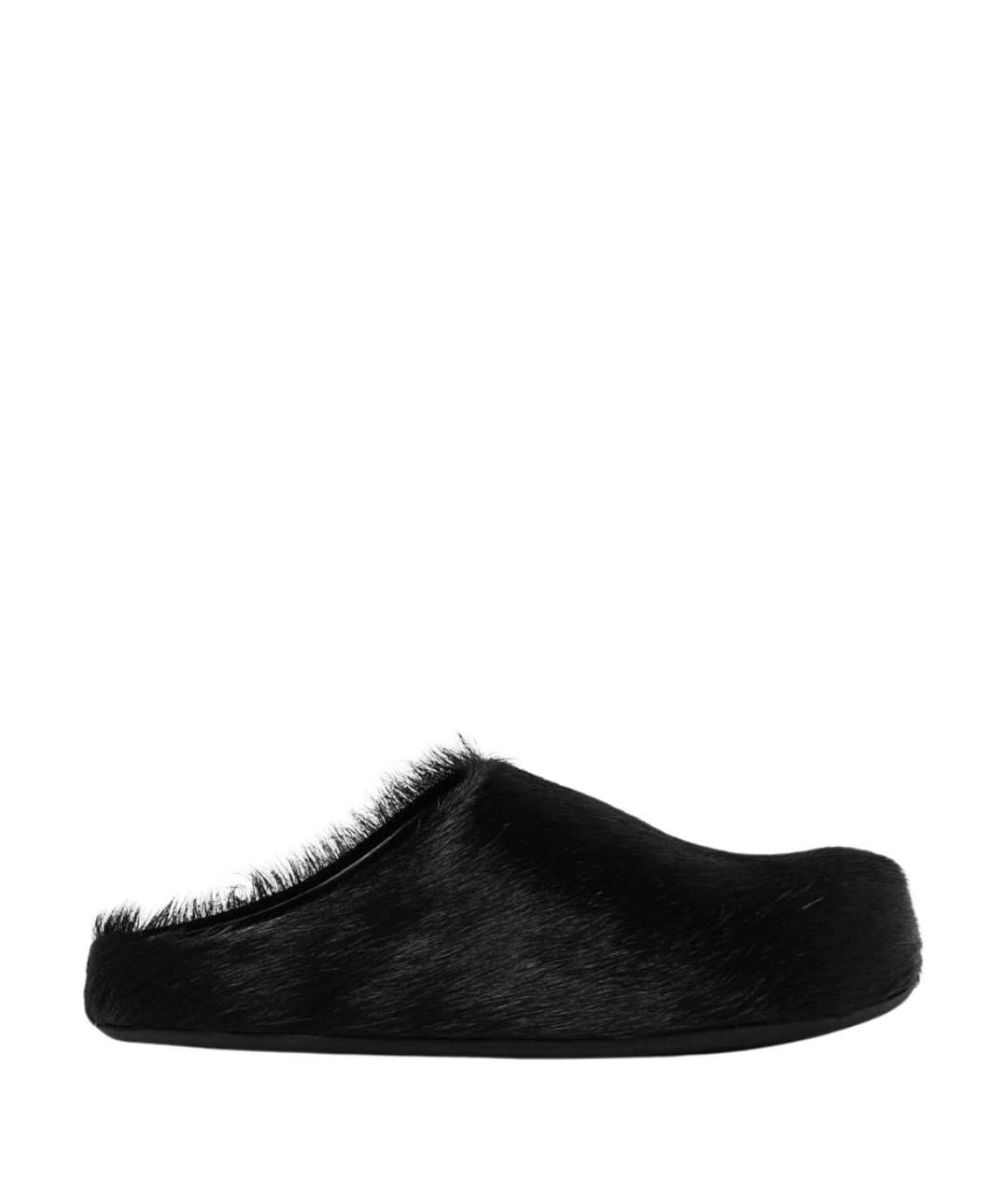 MARNI Черные мюли, фото 1