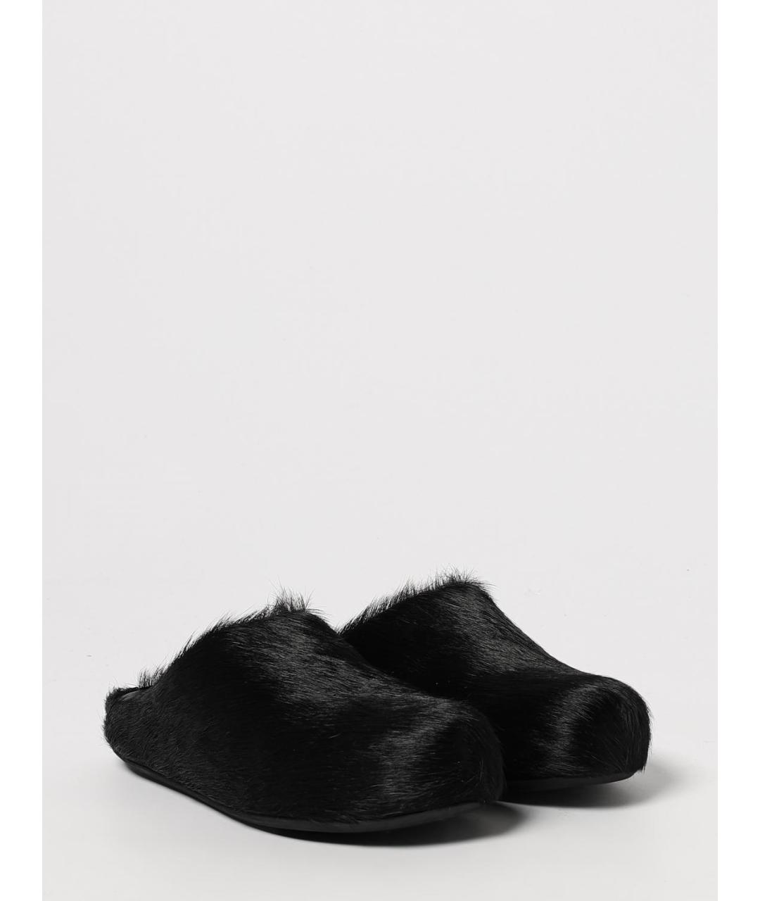 MARNI Черные мюли, фото 2