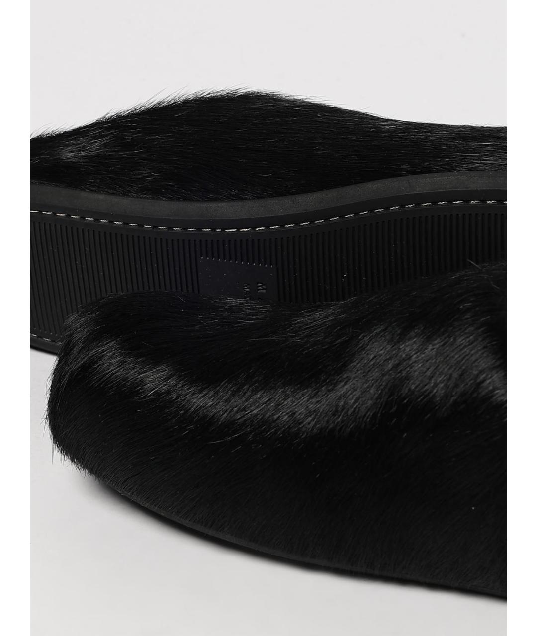 MARNI Черные мюли, фото 4