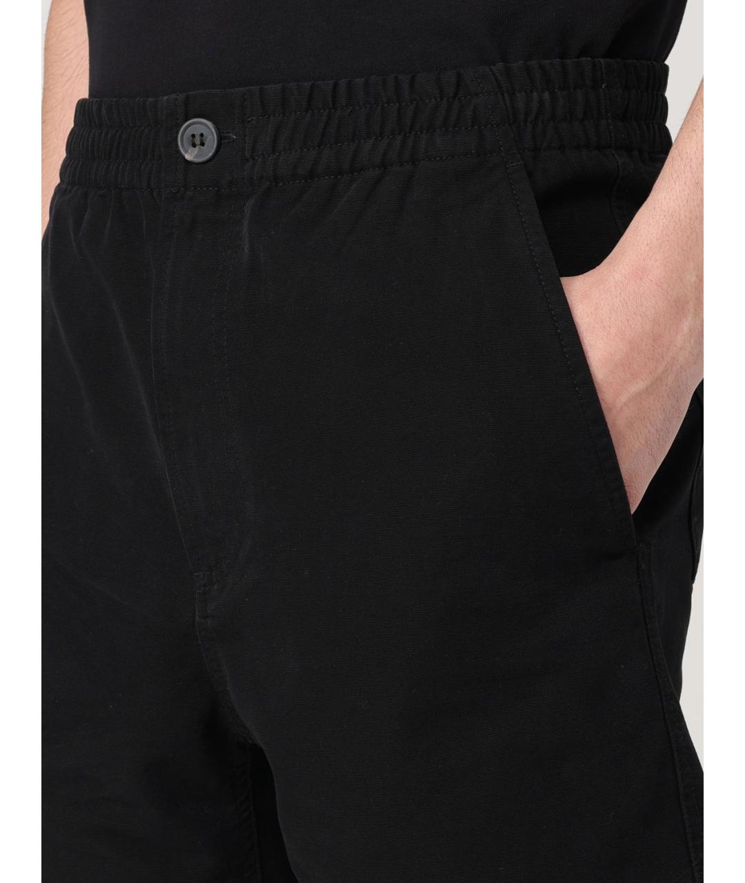 A.P.C. Черные хлопковые шорты, фото 4