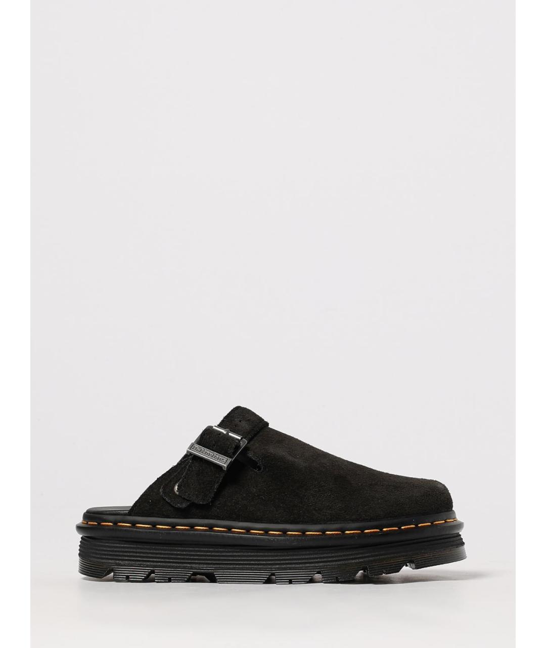 DR. MARTENS Черные сабо, фото 5