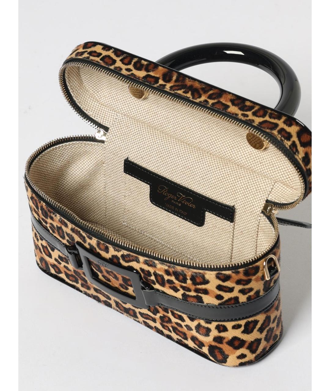 ROGER VIVIER Мульти меховая сумка через плечо, фото 4