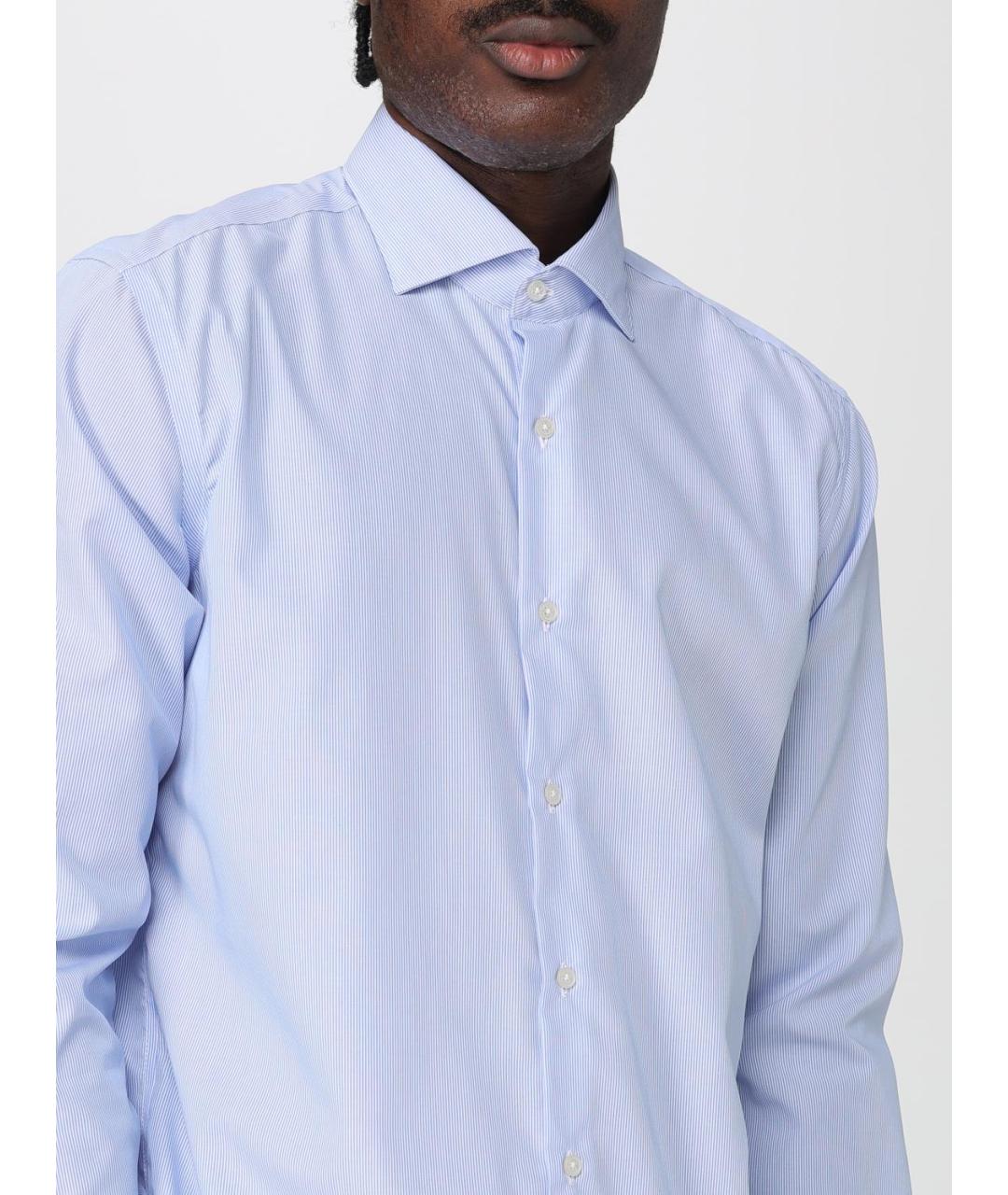 FAY Хлопковая кэжуал рубашка, фото 3