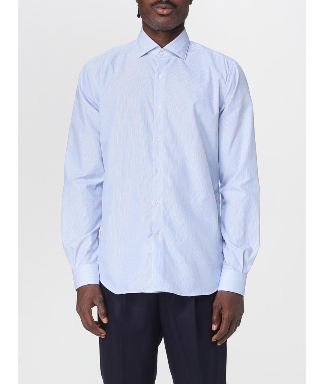 FAY Хлопковая кэжуал рубашка, фото 4