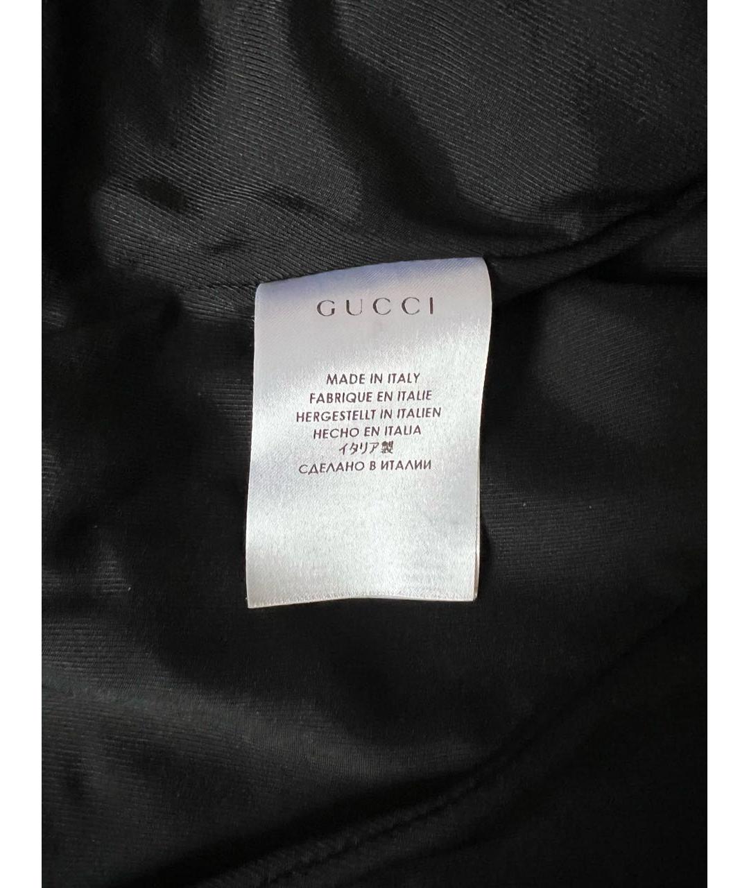 GUCCI Черный бархатный жакет/пиджак, фото 8