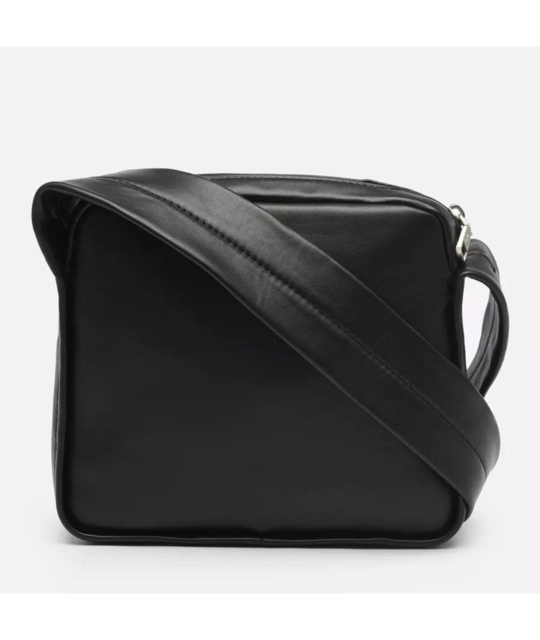 CALVIN KLEIN Черная сумка через плечо из искусственной кожи, фото 2