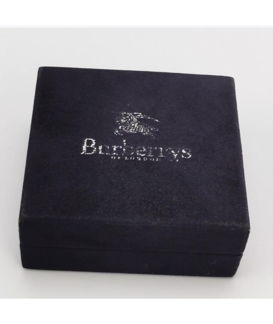 BURBERRY Золотые металлические запонки, фото 3