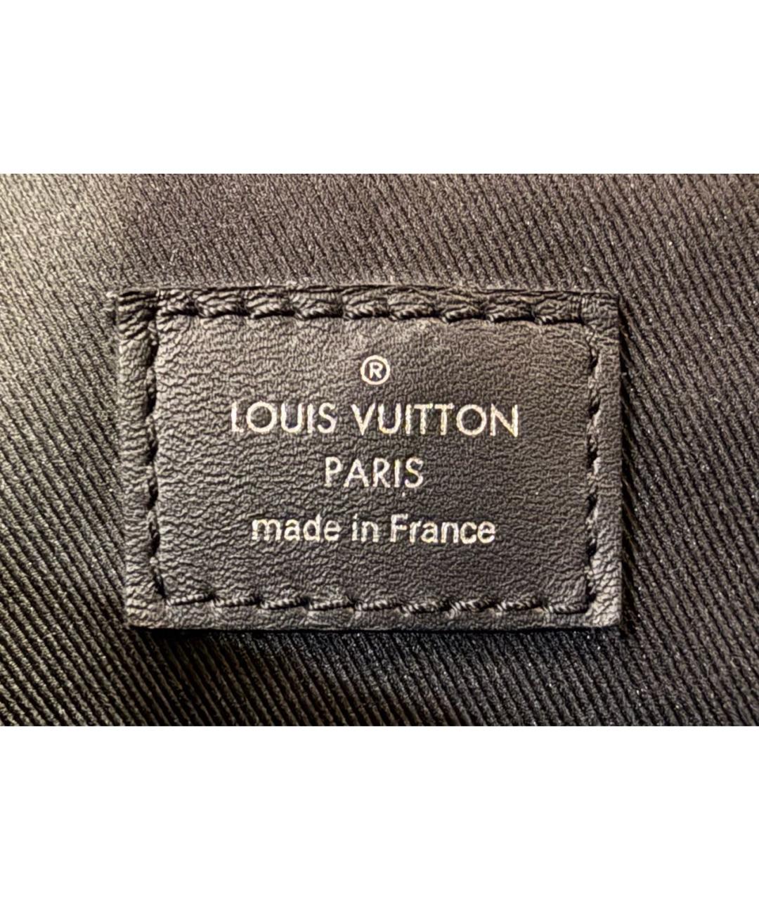 LOUIS VUITTON Черная сумка на плечо, фото 5