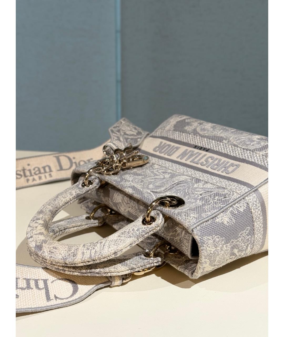 CHRISTIAN DIOR Мульти тканевая сумка тоут, фото 8