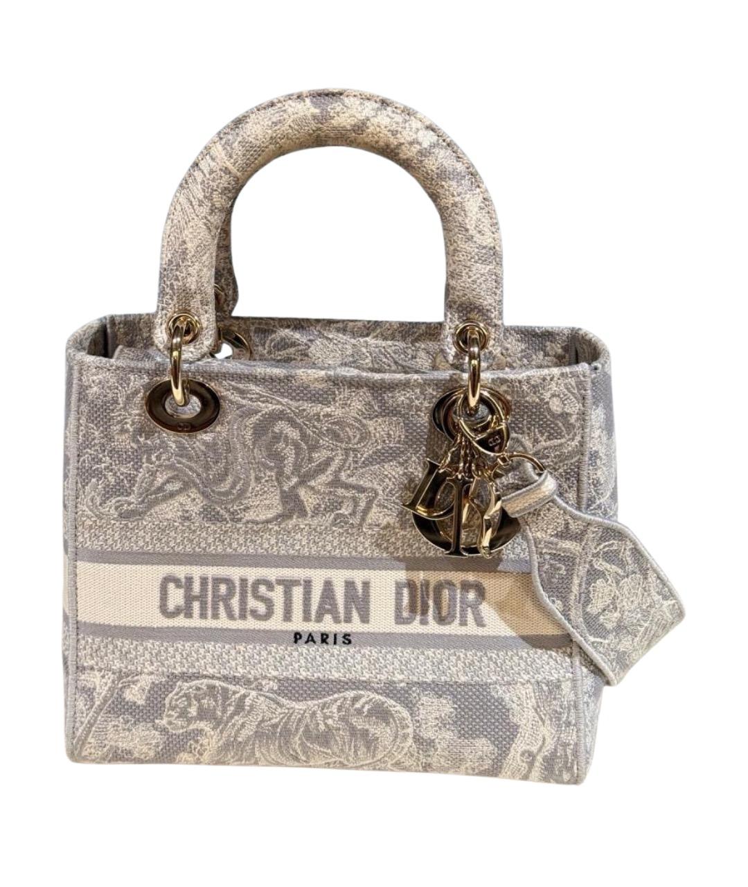 CHRISTIAN DIOR Мульти тканевая сумка тоут, фото 1