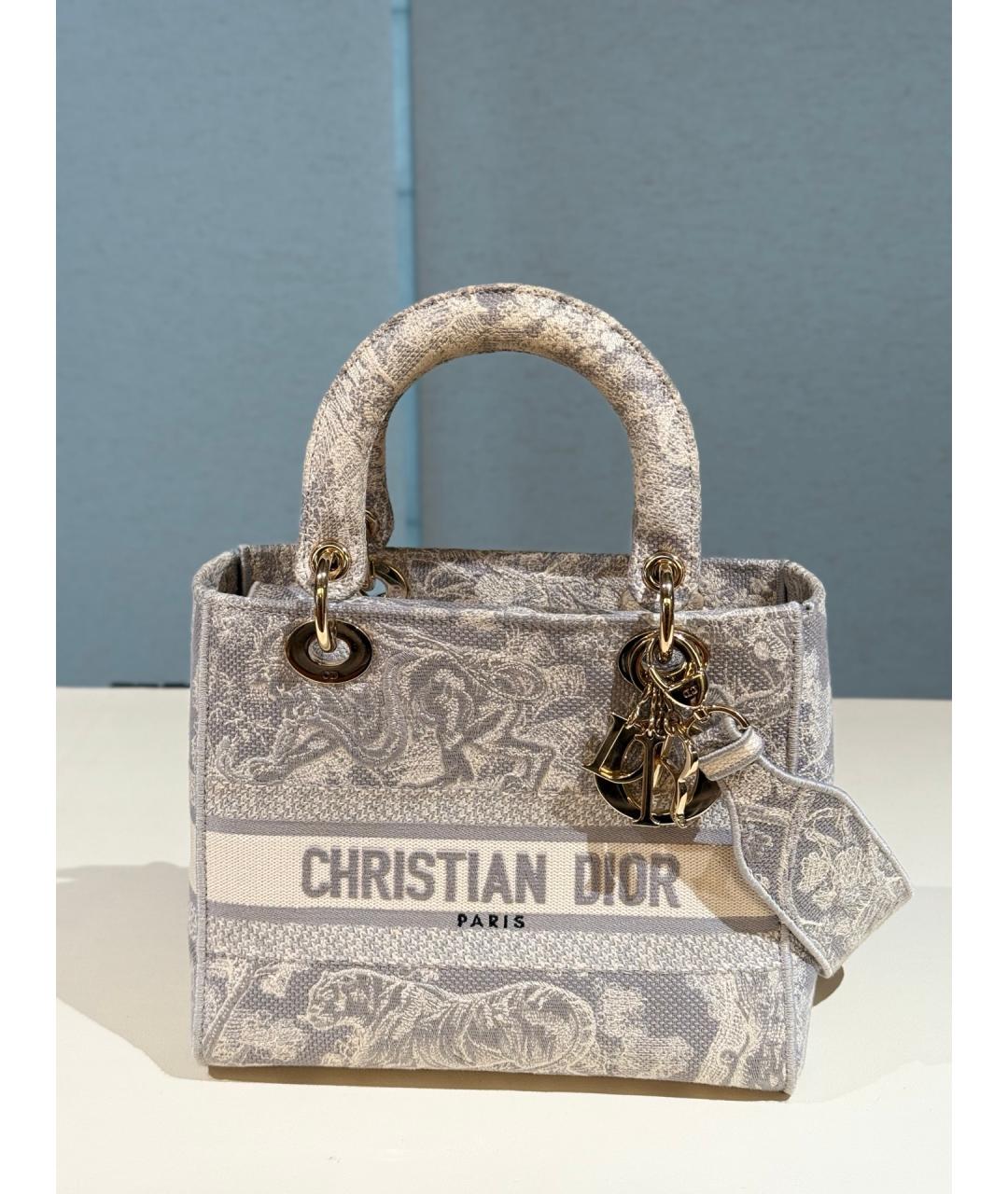 CHRISTIAN DIOR Мульти тканевая сумка тоут, фото 9