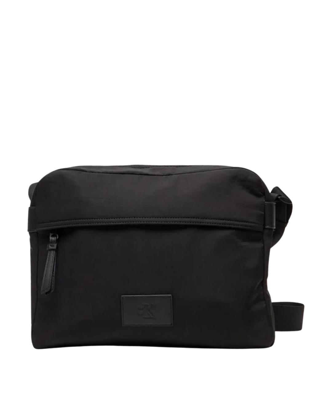 CALVIN KLEIN Черная сумка на плечо, фото 1