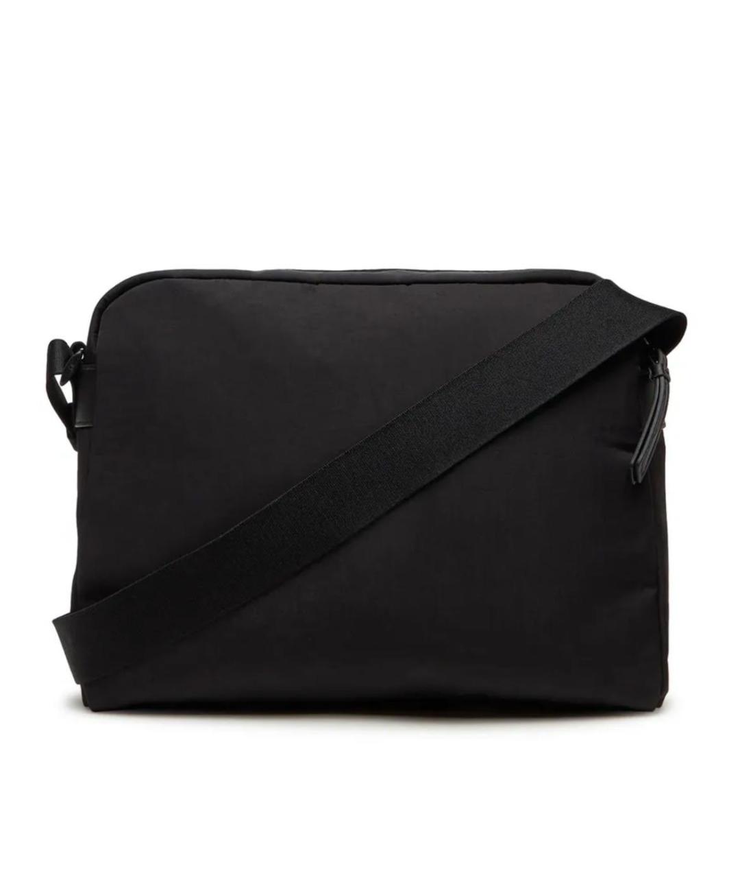 CALVIN KLEIN Черная сумка на плечо, фото 2