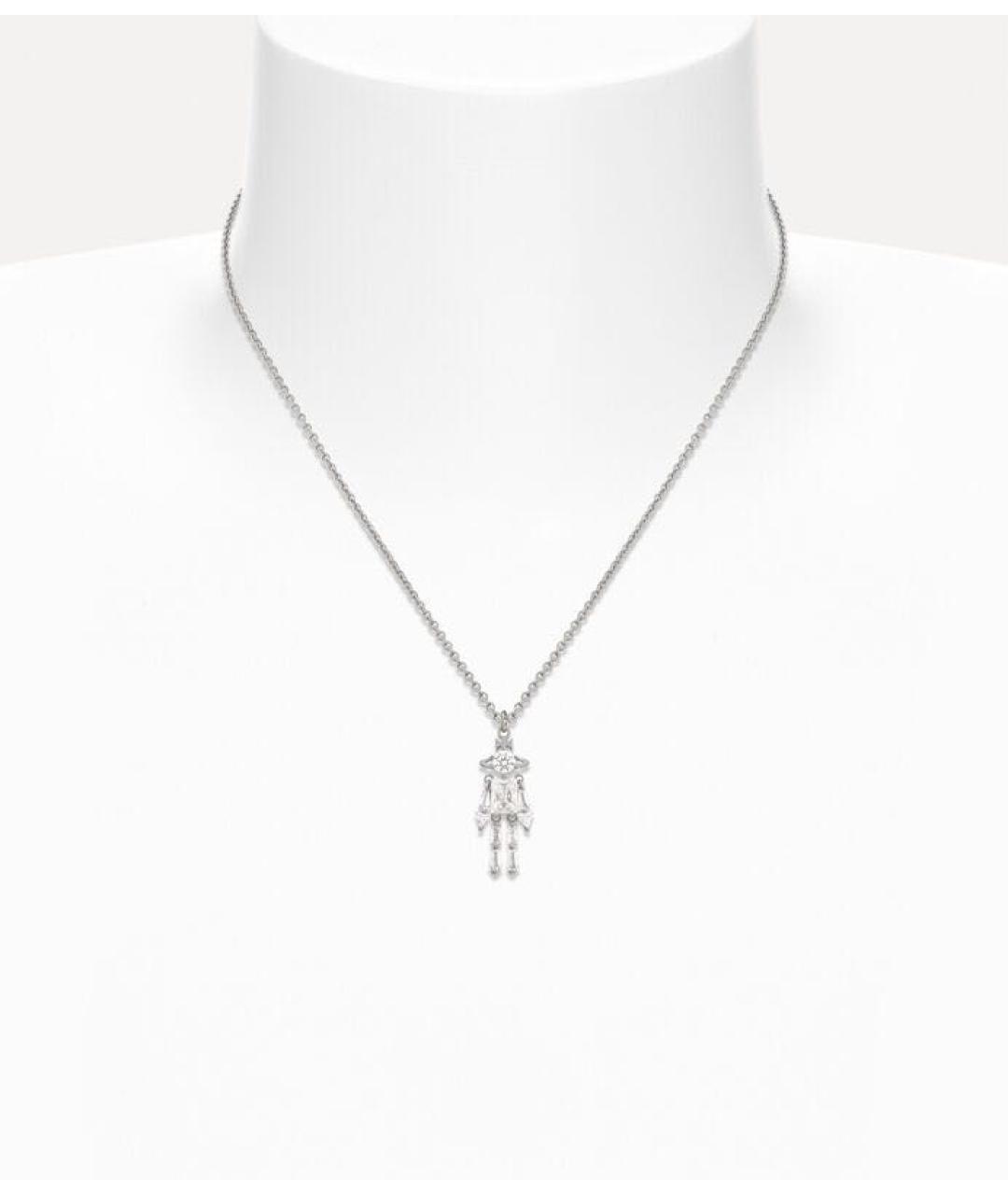 VIVIENNE WESTWOOD Серебряная латунная подвеска, фото 2