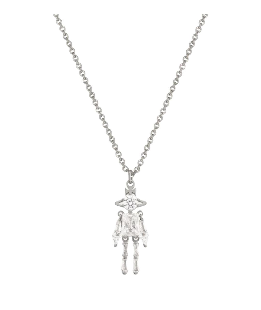 VIVIENNE WESTWOOD Серебряная латунная подвеска, фото 1