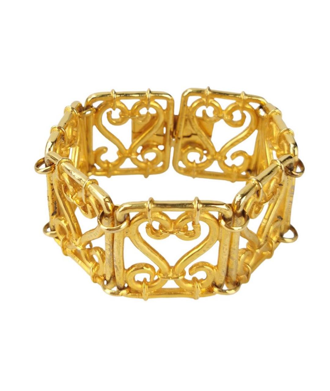 CELINE Золотой позолоченный браслет, фото 1