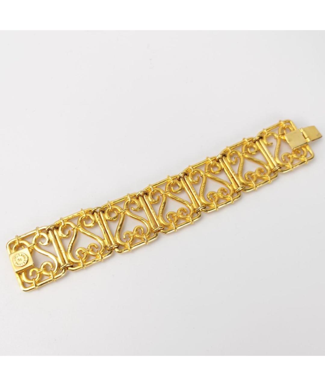 CELINE Золотой позолоченный браслет, фото 3