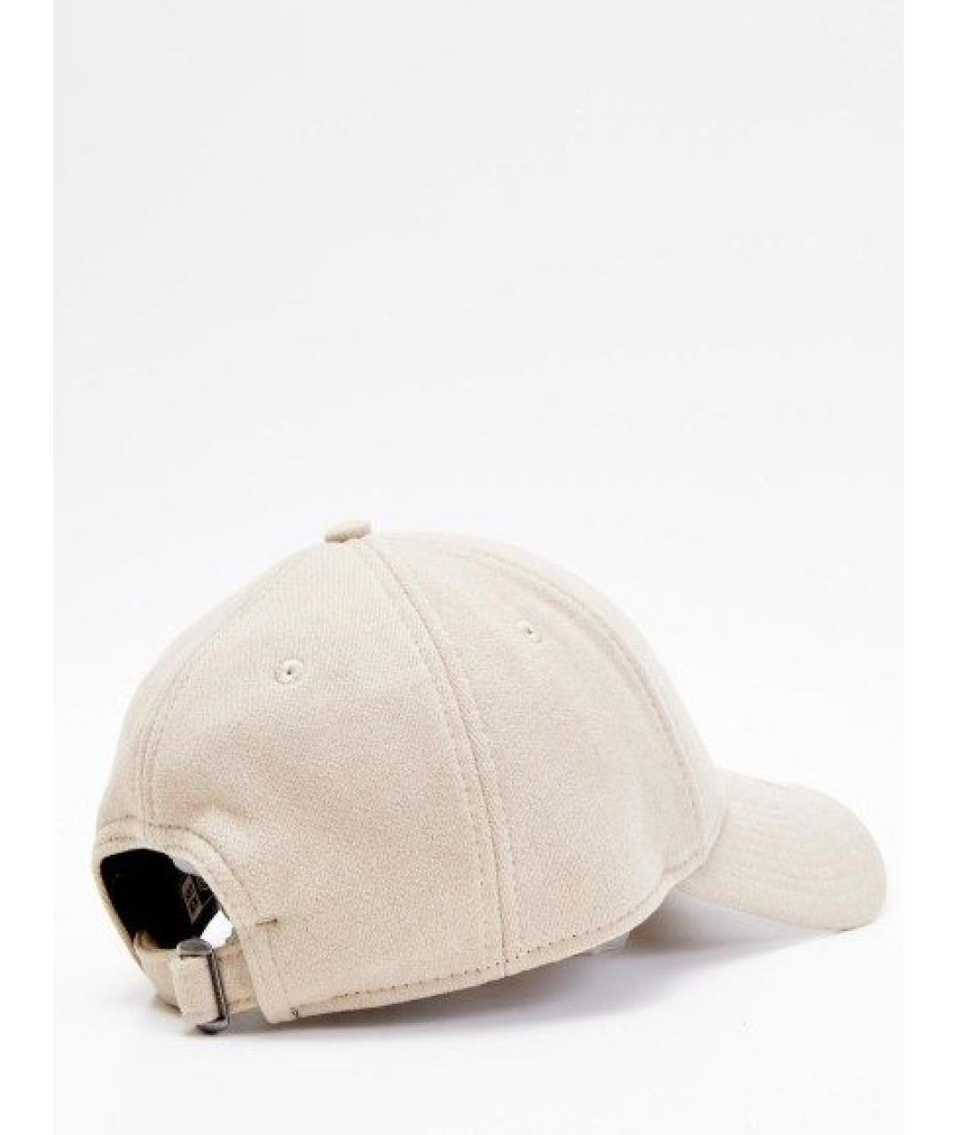 SAINT LAURENT Бежевая хлопковая кепка, фото 2
