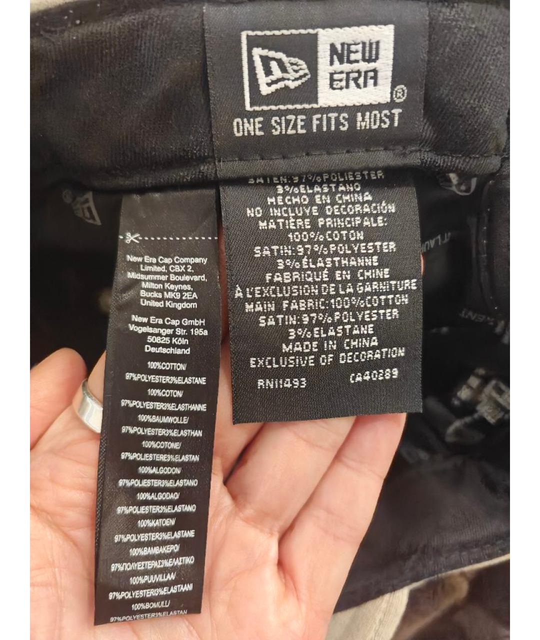 SAINT LAURENT Бежевая хлопковая кепка, фото 6