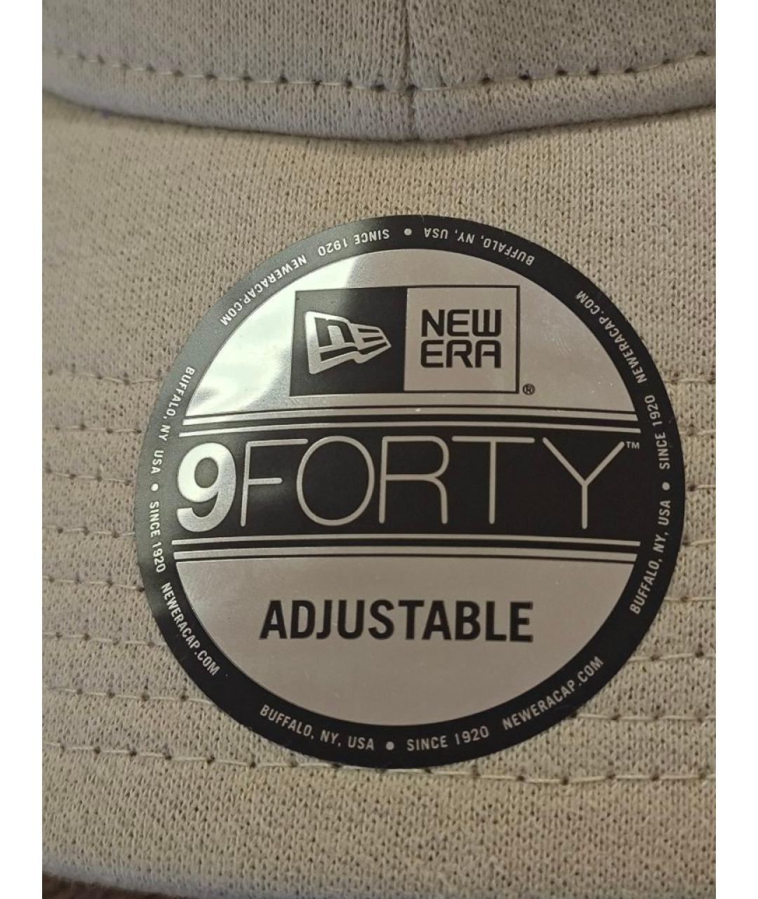 SAINT LAURENT Бежевая хлопковая кепка, фото 8