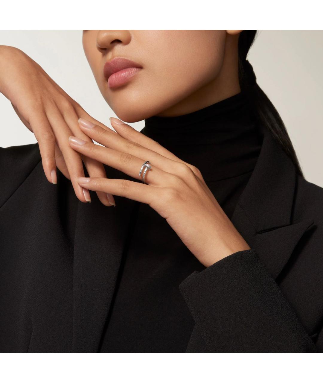 CARTIER Серебряное кольцо из белого золота, фото 2