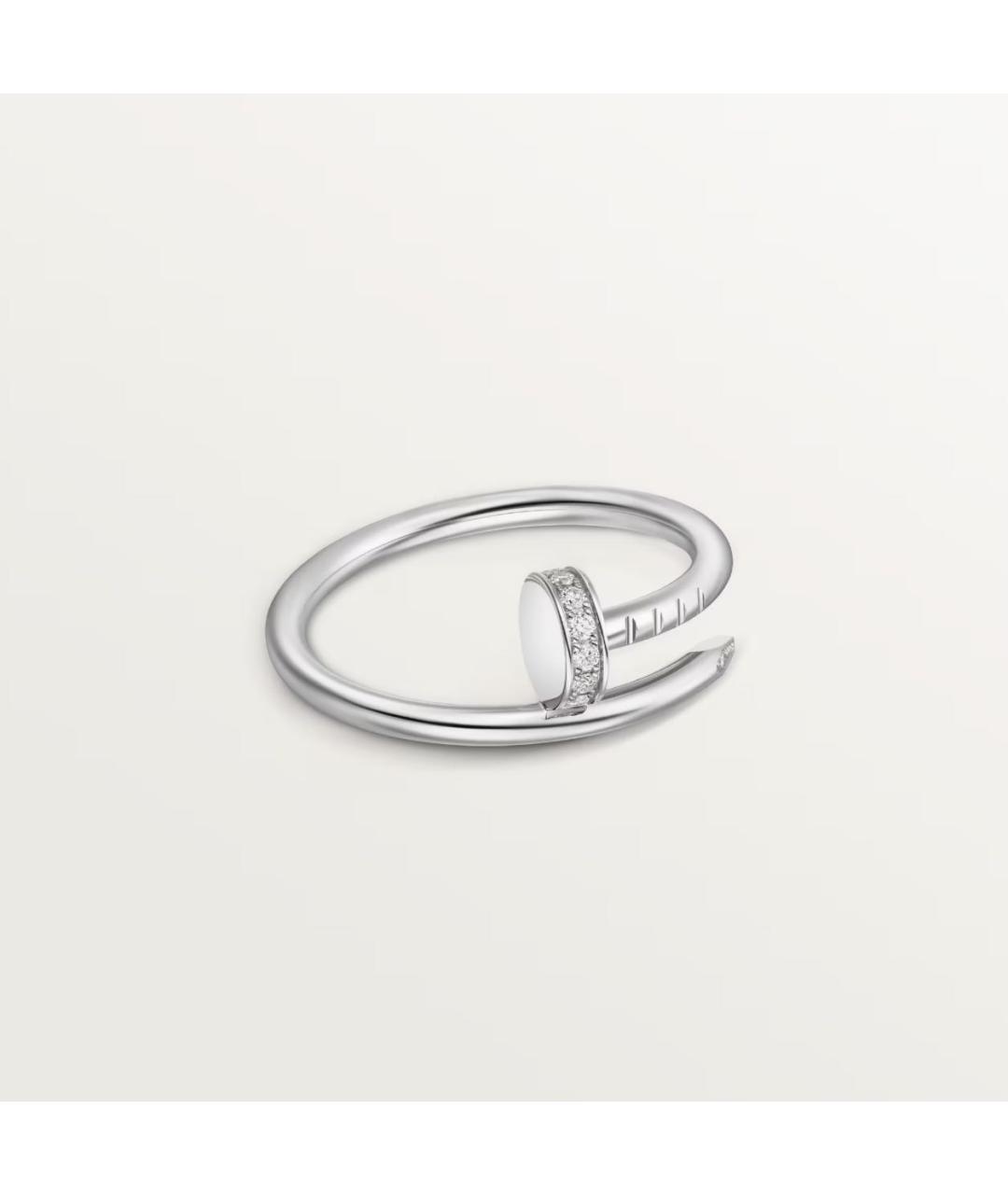 CARTIER Серебряное кольцо из белого золота, фото 3