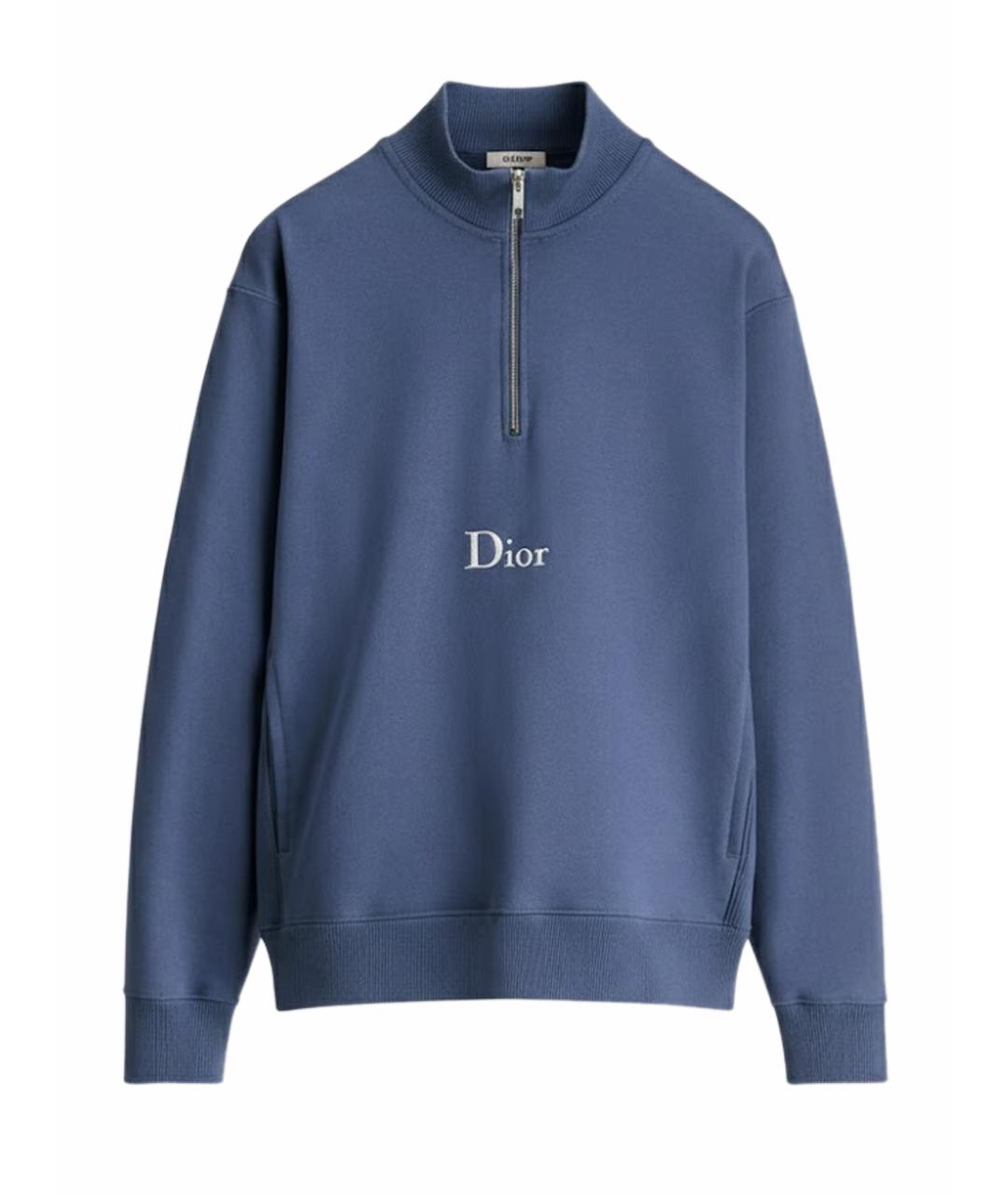 CHRISTIAN DIOR Темно-синий джемпер / свитер, фото 1