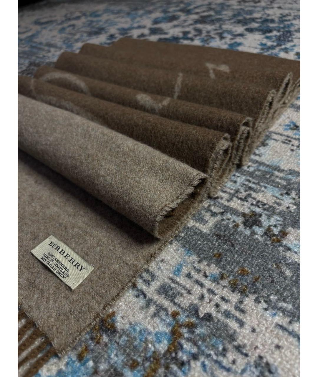 BURBERRY Кашемировый шарф, фото 4
