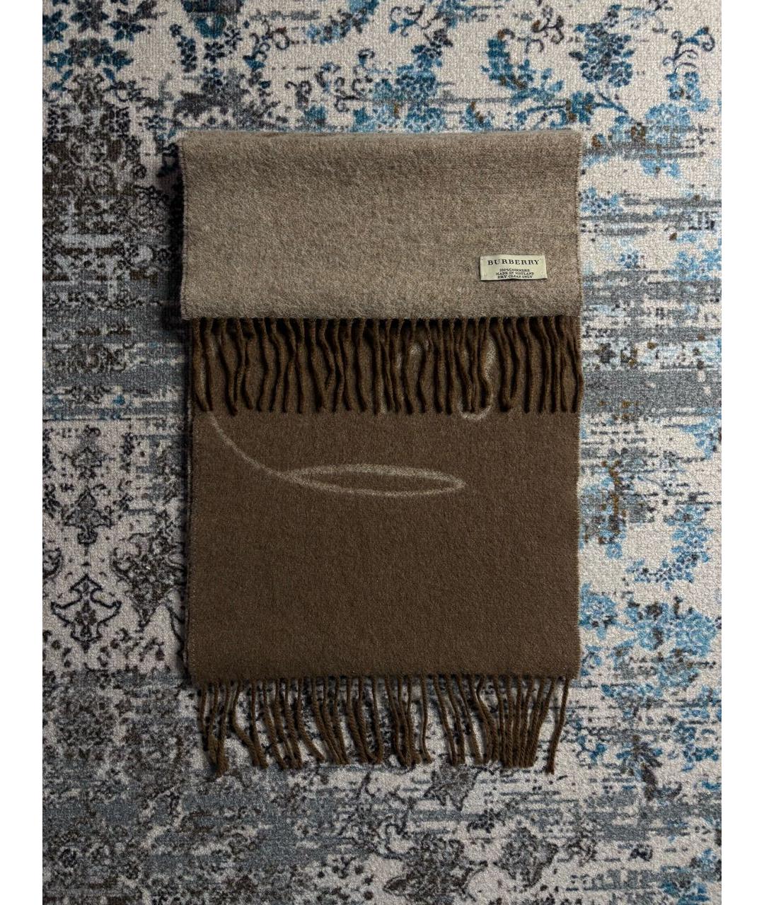BURBERRY Кашемировый шарф, фото 7