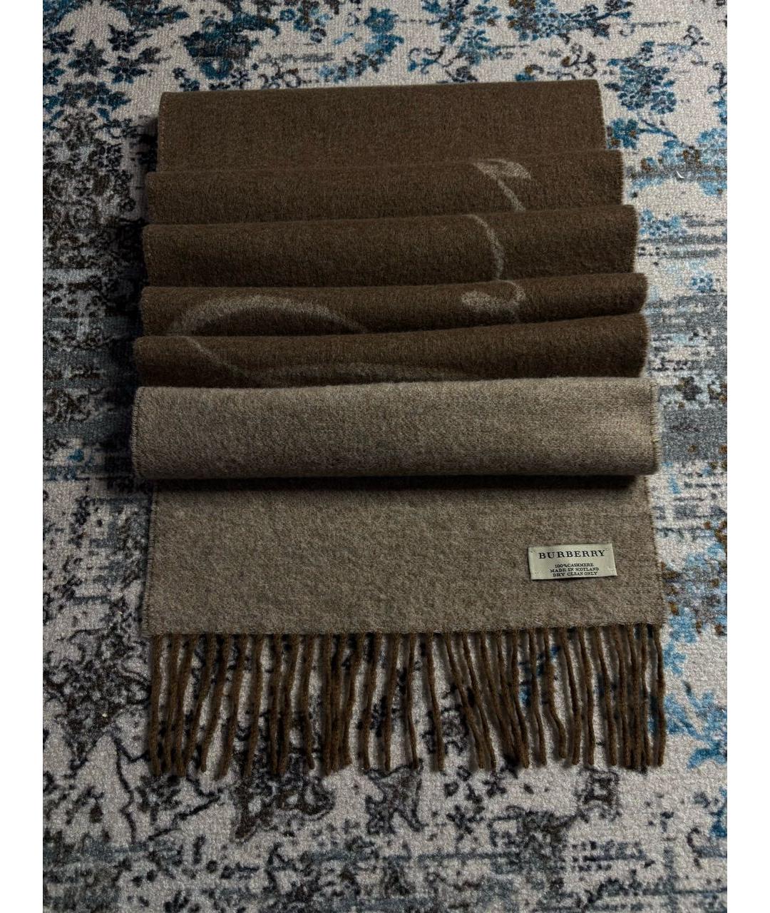 BURBERRY Кашемировый шарф, фото 3