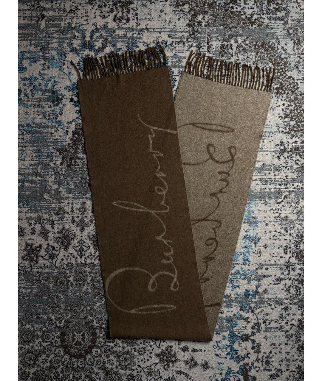 BURBERRY Кашемировый шарф, фото 8