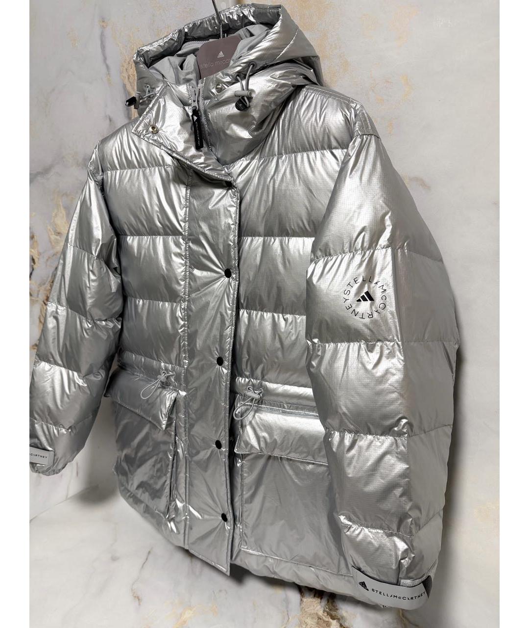 ADIDAS BY STELLA MCCARTNEY Серебряная куртка, фото 3
