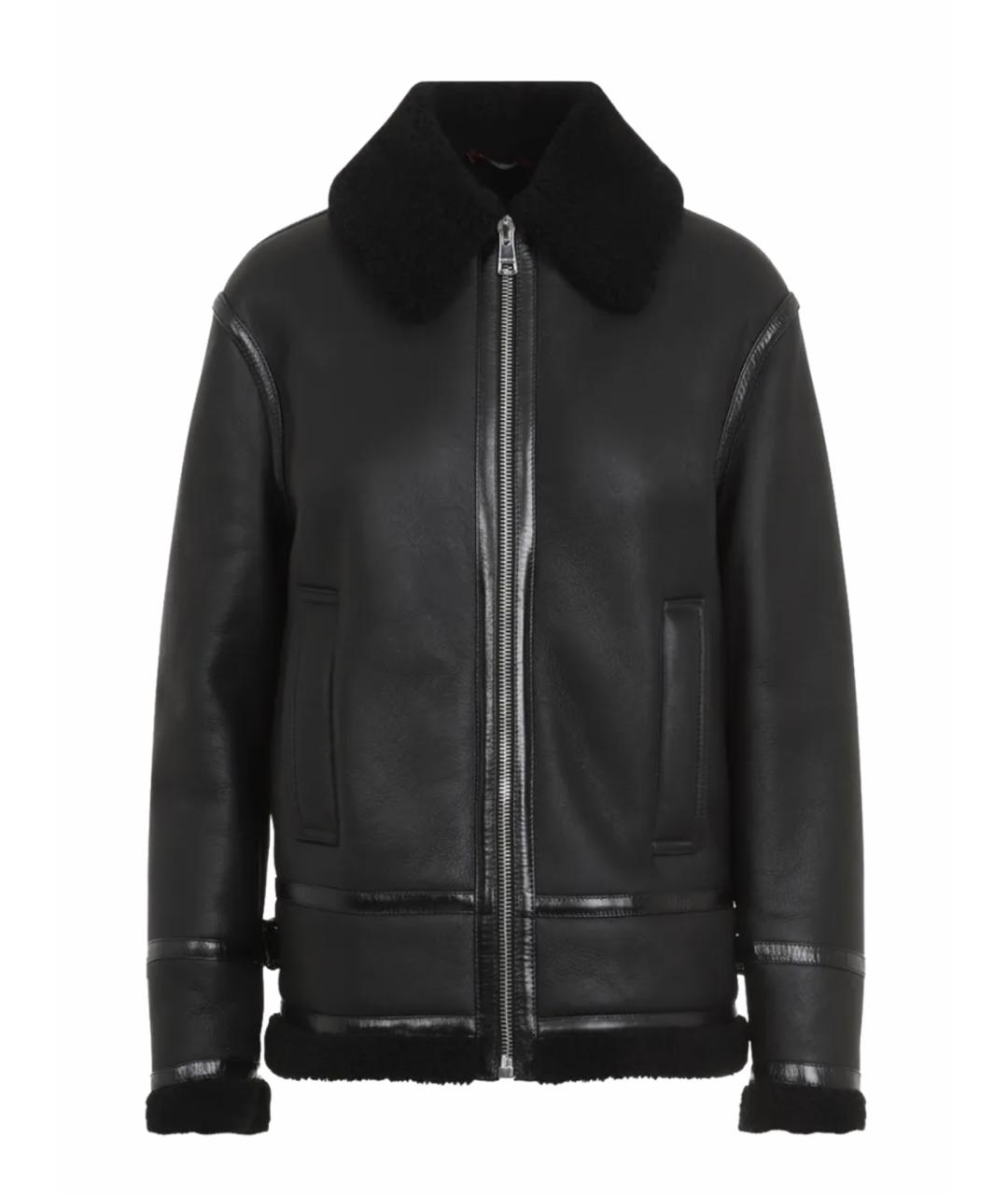 GUCCI Черная шерстяная дубленка, фото 1