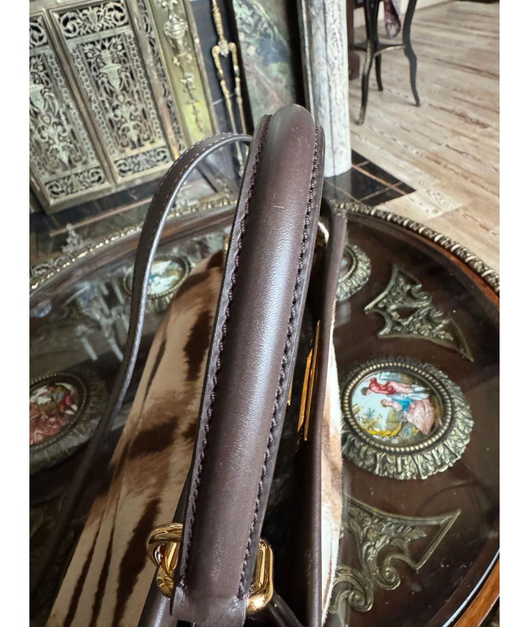 FENDI Мульти меховая сумка через плечо, фото 4